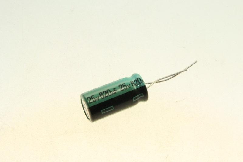 condensateur 820 microfarad en 25 volts et 100 degrés