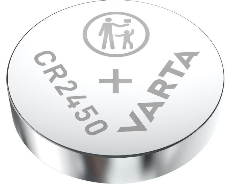 CR2450 pile lithium 3 volts 560mAh