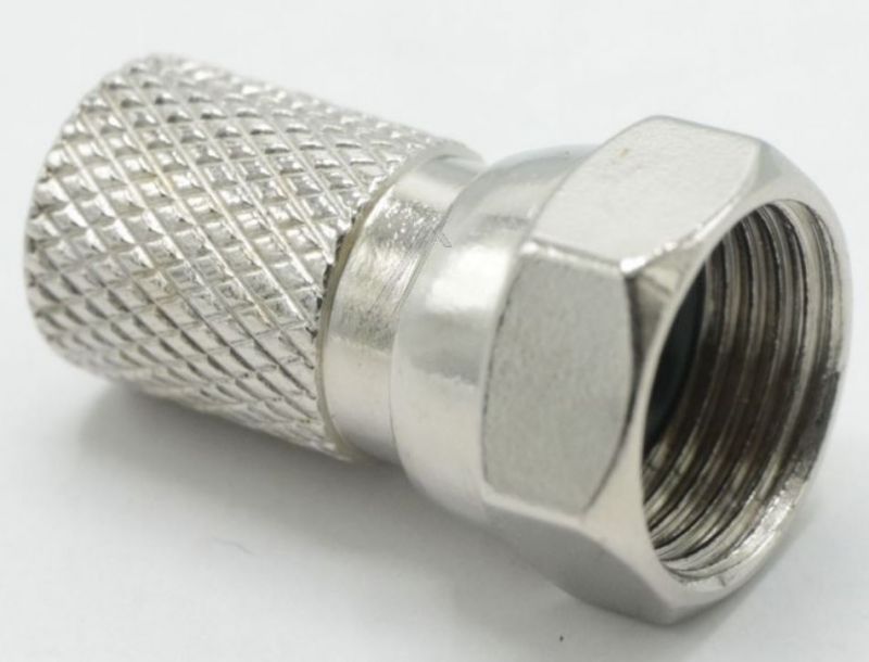 Fiche F à visser 5.5 mm  lot de 5