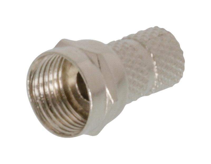 Fiche F à visser 5.5 mm  lot de 5 - photo 1