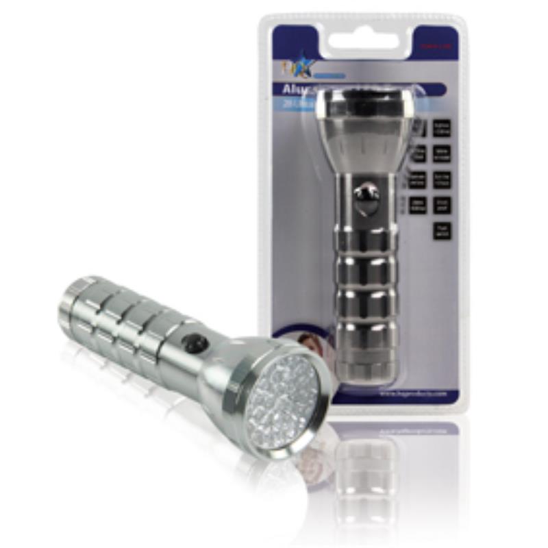 torche 28 leds en alu ultra lunmineuse