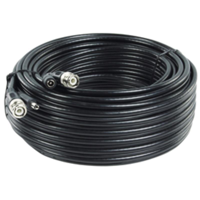 BNC plug + DC plug 5.5x2.1 mm male Et fiche BNC plug + DC plug 5.5x2.1 mm female
