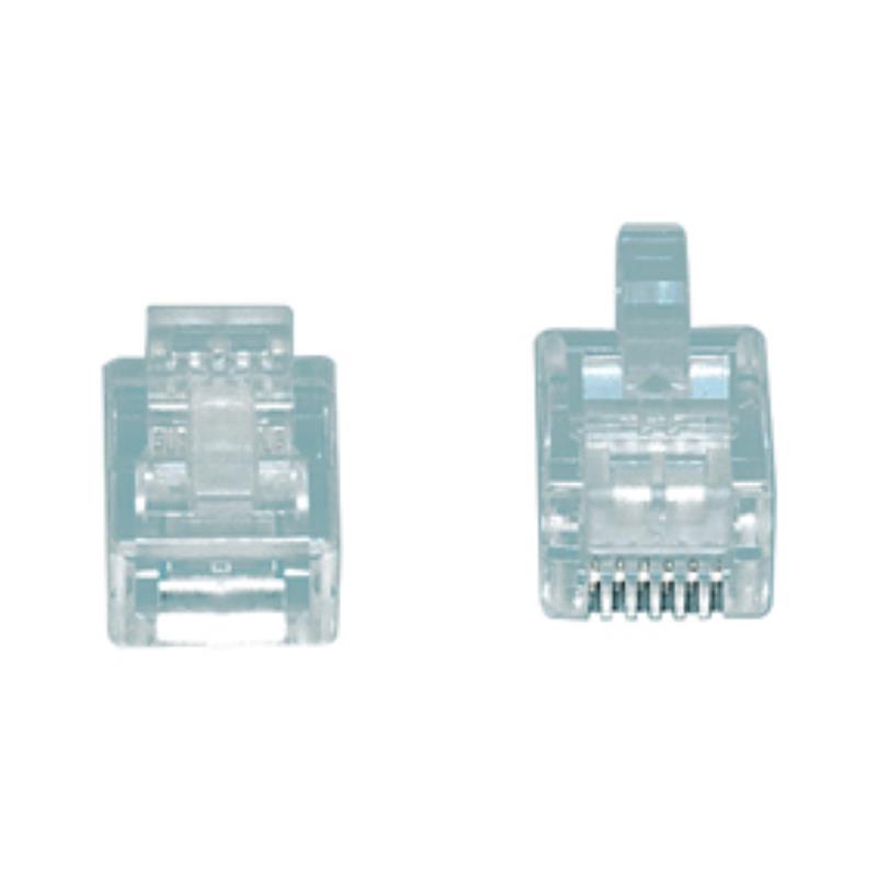 Connecteur RJ12 translucide
