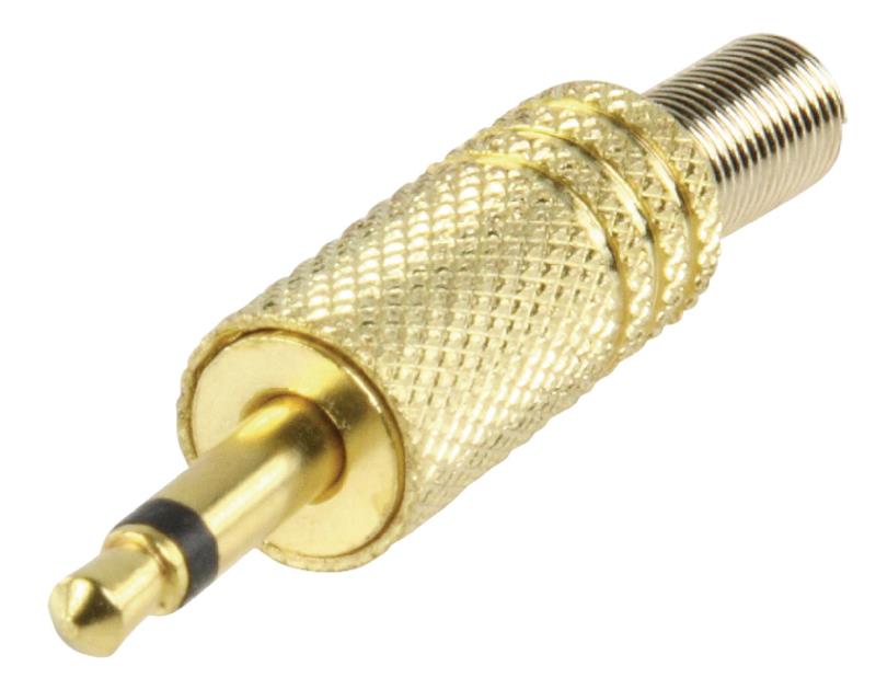 3.5 mm mono jack plug