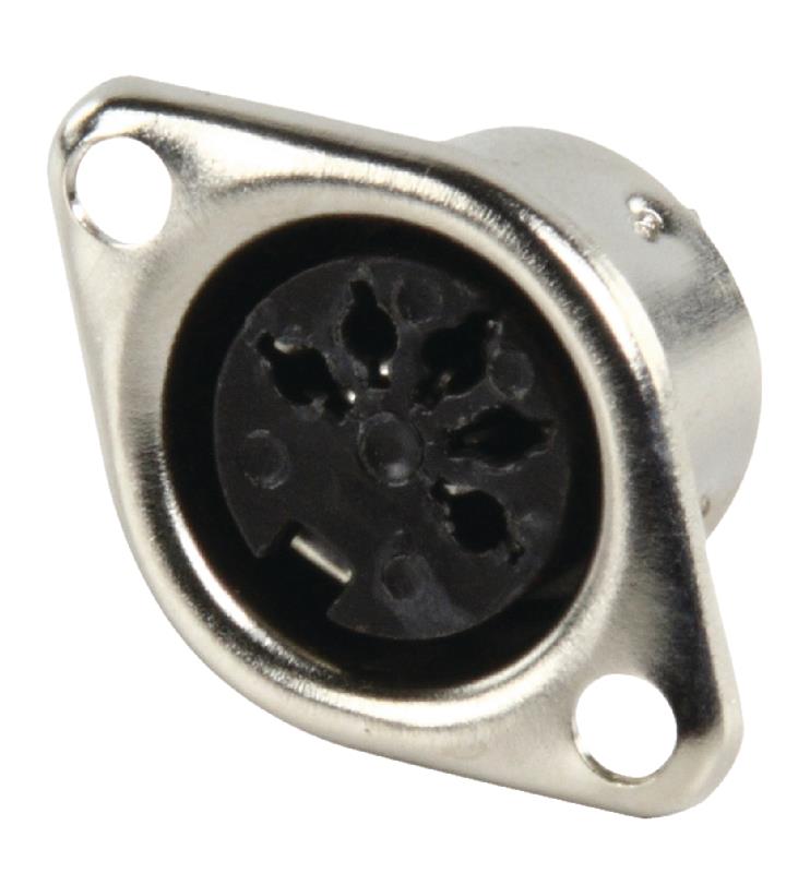 5p din chass.socket 18gr