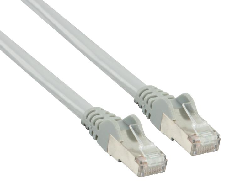 Câble réseau RJ45 10/100/1000mbit PiMF CAT7 gris en 2m - photo 1
