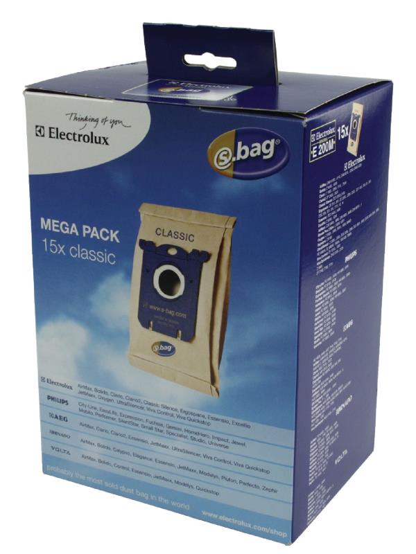 15 sacs S-bag E200M mega pack