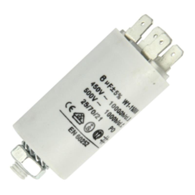 Condensateur de démarrage 6 microfarad 450 volts