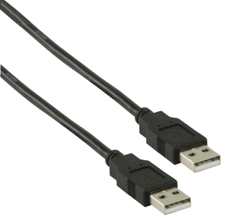 Câble USB 2.0 A mâle vers USB A mâle de 2,00 m - photo 1