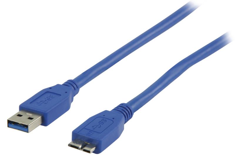VLCP61500L50 USB A Mâle Et fiche Micro B mâle