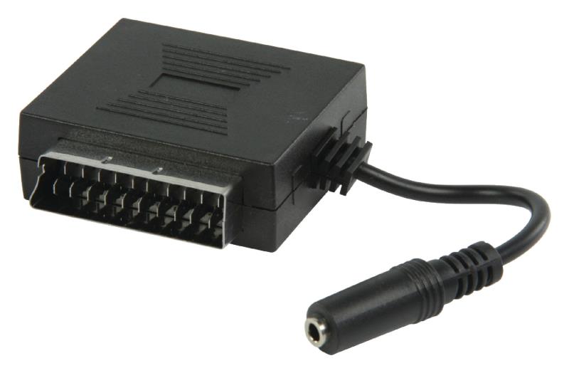 VLVP31930B02 Péritel Mâle 21p Connectés Et fiche 3.5mm Stéréo Femelle - photo 2