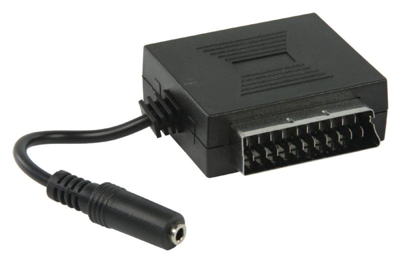 VLVP31930B02 Péritel Mâle 21p Connectés Et fiche 3.5mm Stéréo Femelle - photo 3