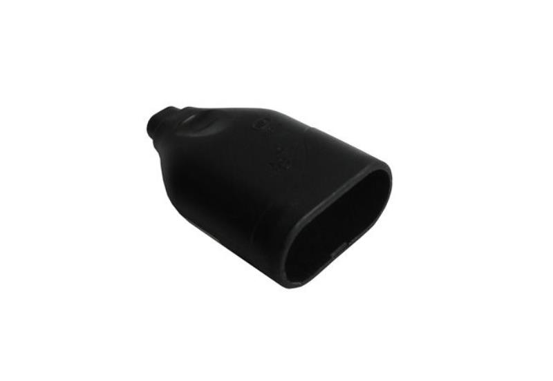fiche femelle secteur 2P 6A noire