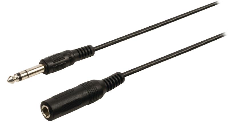 VLAP23050B50 6.35mm Stéréo Mâle Et fiche Jack 6.35mm Stéréo Femelle