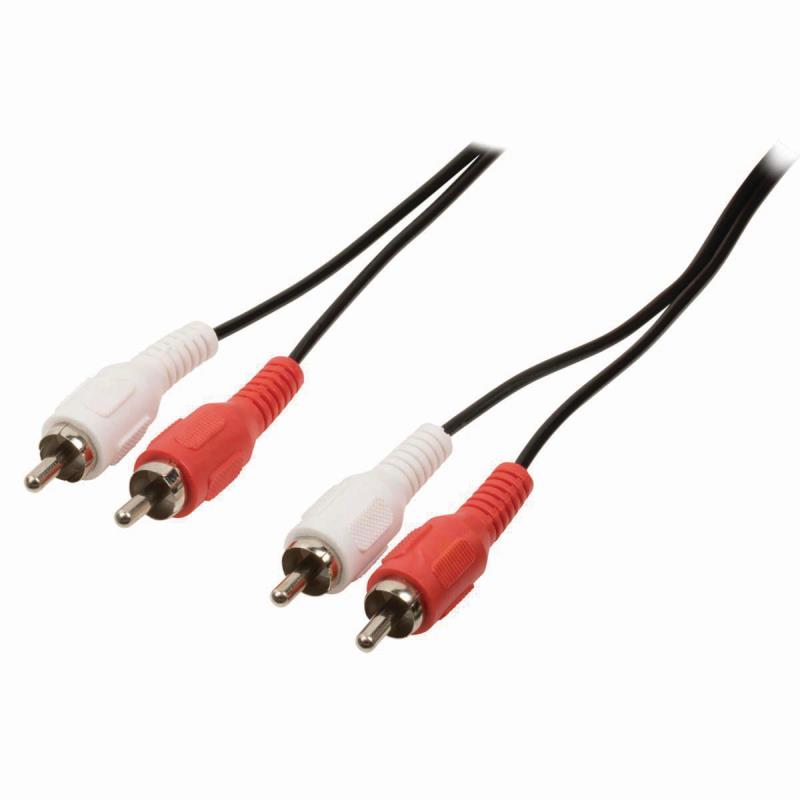 CAGB24200BK15 2x RCA Mâles Et fiche 2x RCA Mâles