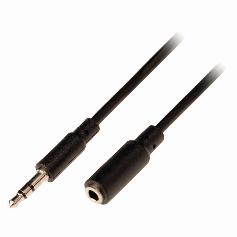 CAGP22050BK10 3,5 mm male Et fiche 3,5 mm femelle