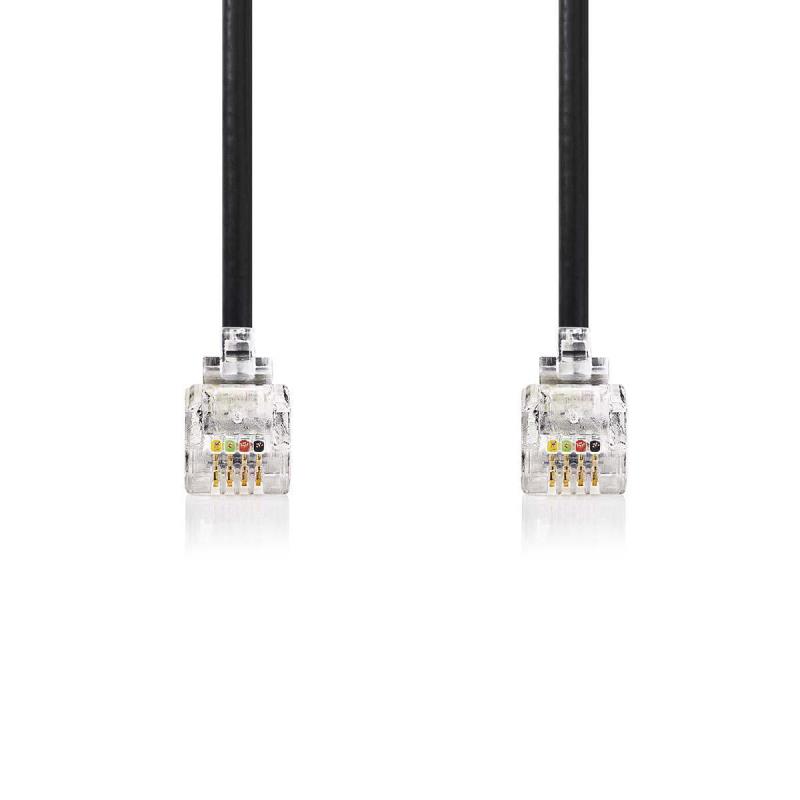 TCGP90100BK50 RJ10 (4P4C) Mâle Et fiche RJ10 (4P4C) Mâle - photo 1