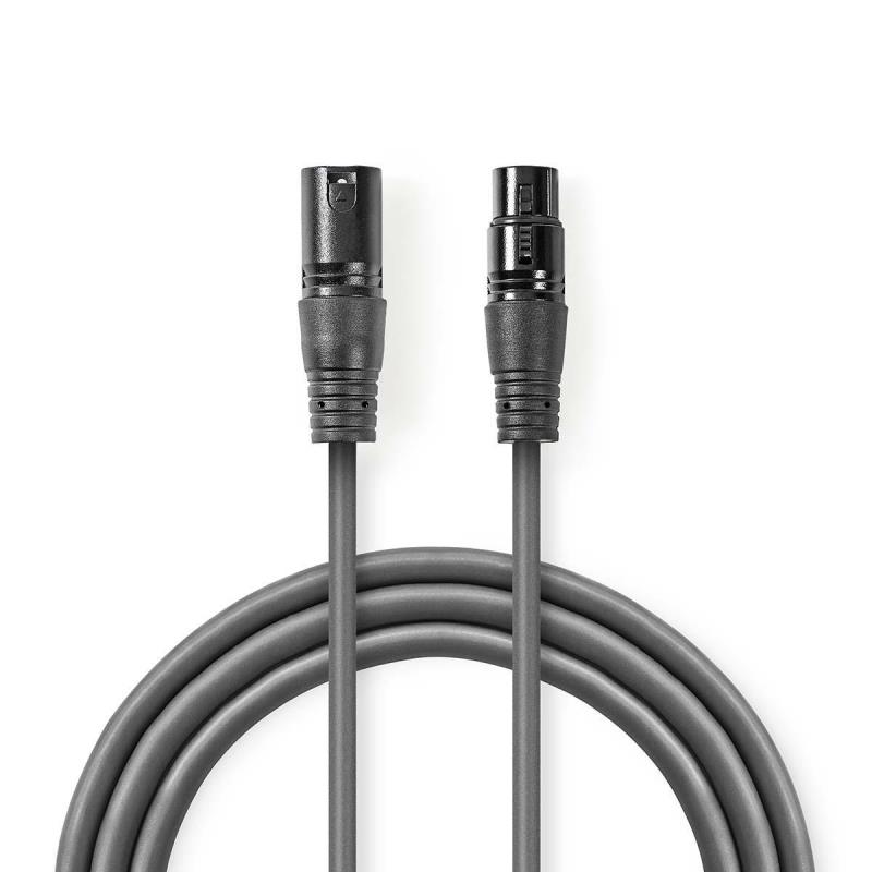 COTH15012GY05 XLR 3p Mâle Et fiche XLR 3 broches Femelle