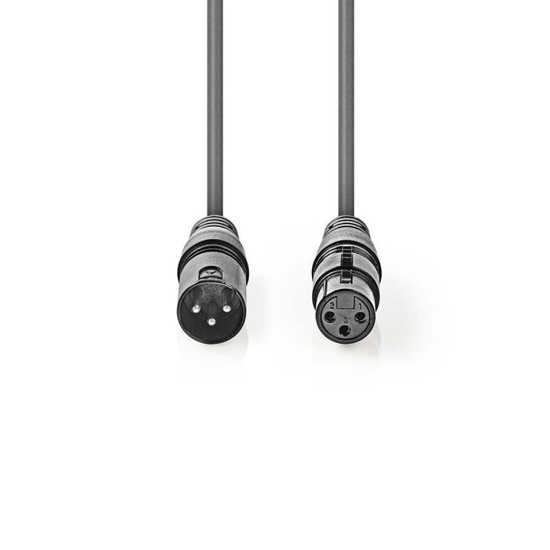 COTH15012GY10 XLR 3p Mâle Et fiche XLR 3 broches Femelle - photo 1