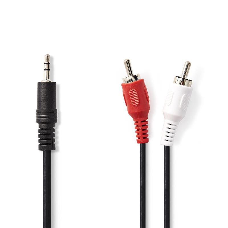 CAGT22200BK15 3,5 mm mâle Et fiche 2x RCA Mâles - photo 1