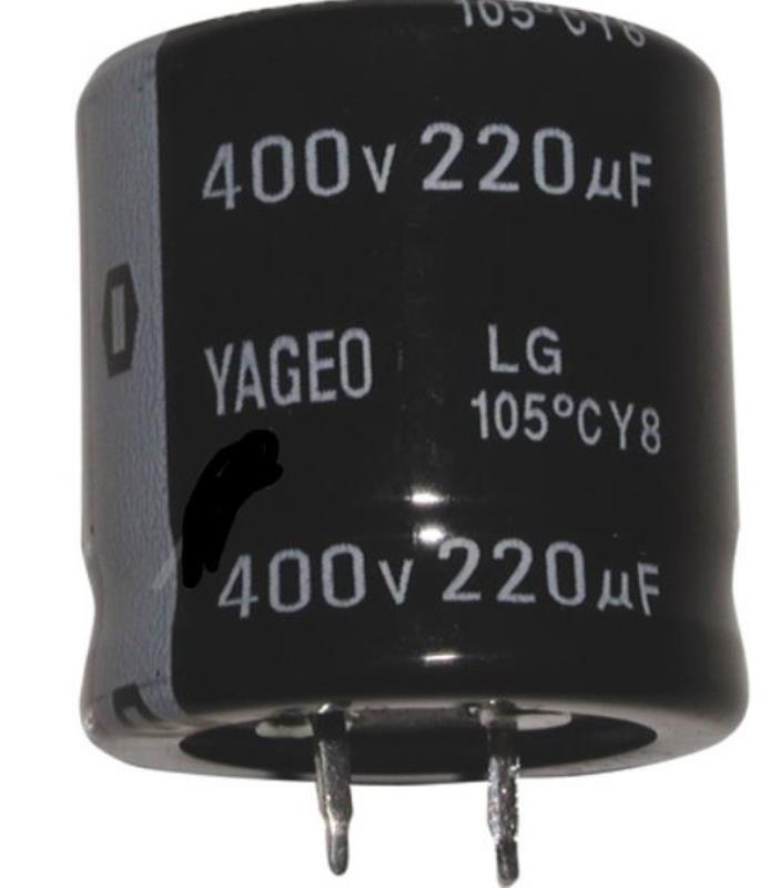 condensateur 220 microfarad et 400 volts