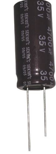 4700 microfarad 35 volts en 105°