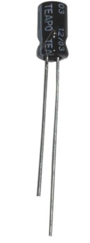 condensateur chimique 10 microfarad -16 Volts  Mini-105°