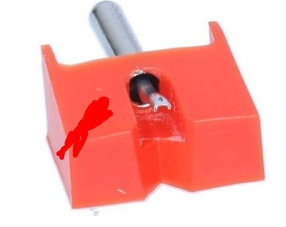 Pointe de lecture adaptable pour Pickering D1507AT