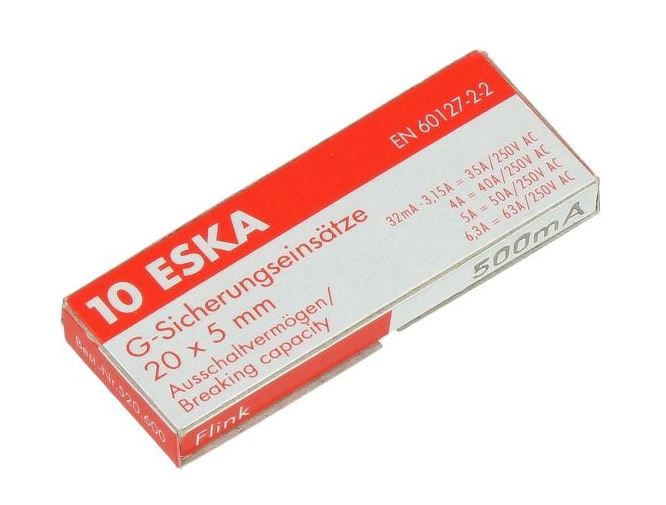 fusibles 0,5ampères 250 volts rapide taille 5x20mm - photo 1