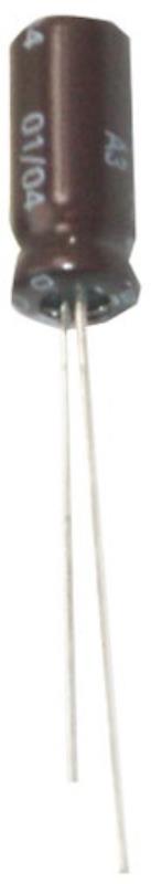 condensateur chimique radial 10 microfarad 25 volts 105 degrés