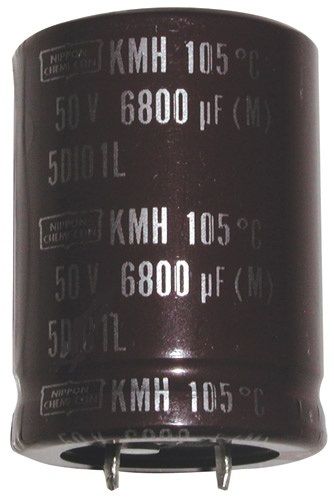 6800 microfarad 50 volts 105°