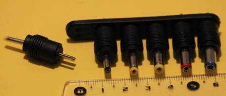 Ensemble de 6 connecteurs ( embouts ) pour les alimentations de PC portable - photo 1