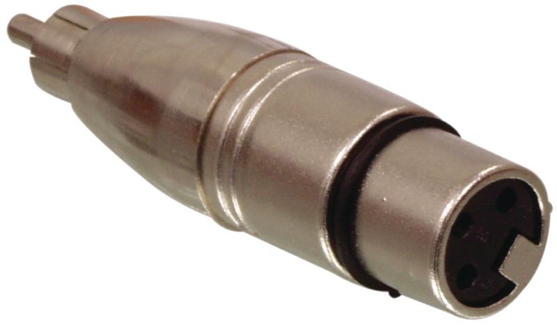 Adaptateur XLR male 3 broches ET fiche RCA femelle - photo 1