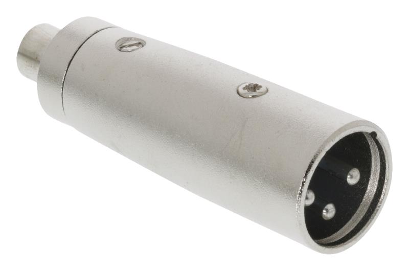 Adaptateur XLR male 3 broches ET fiche RCA femelle - photo 2
