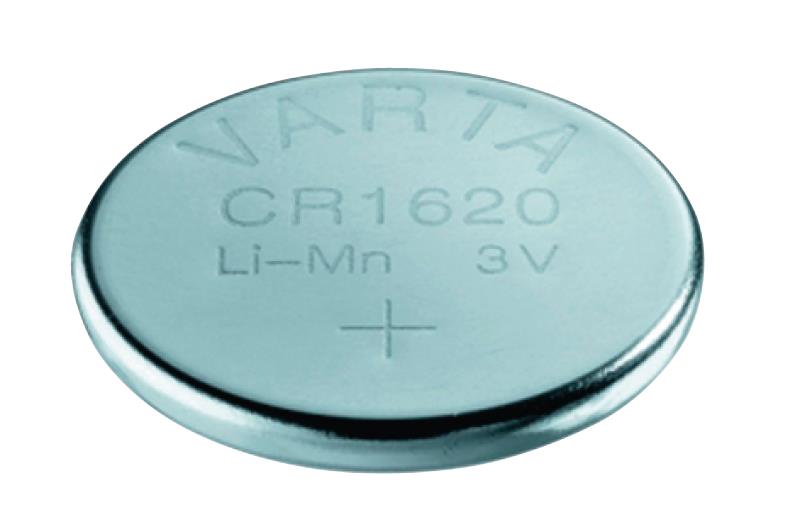 Pile bouton 3v 60mah lithium, CR1620