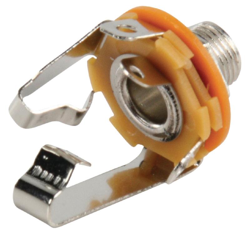 Embase 6.35 MM STEREO JACK FEMELLE CHASSIS SOCKET A SOUDER