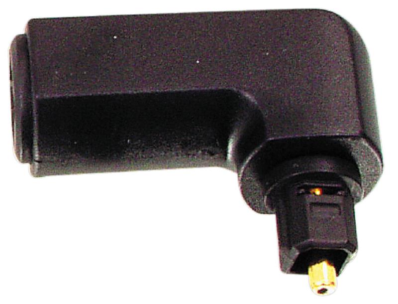 Connecteur a angle droit pour cable optique TOSLINK