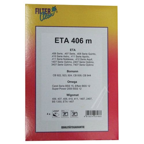 Lot de 4 sacs + 3 filtres ref ETA406M