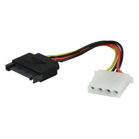 Câble d`alimentation SATA, modulaire d`alimentation SATA 15 broches 4 broches