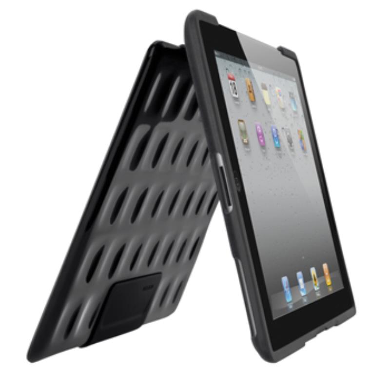 Housse e couleur noir, convertible en support modèle pour IPAD2 F8N606C