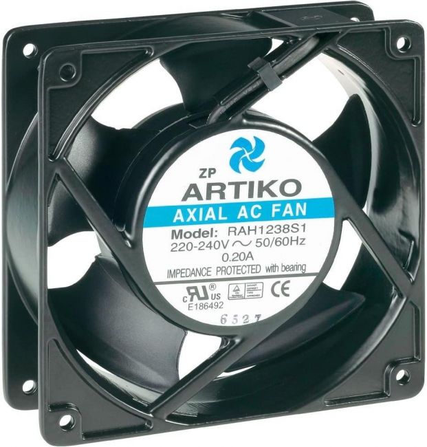 ventilateur pour boitier compact 120mm x 120mm x 38 mm - 18w