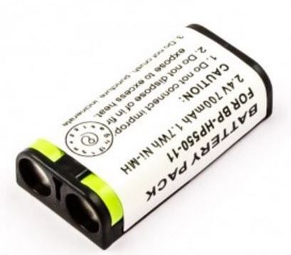 Batterie adaptable bp-hp550 ni-mh 2,4v-600mah en remplacement pour 175674722 - photo 1