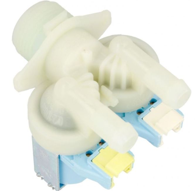 électrovanne 2 voies adaptable pour GWNE67E432, LLF11W2, GWN47555, WMB51420, WMB71422, WMB71431