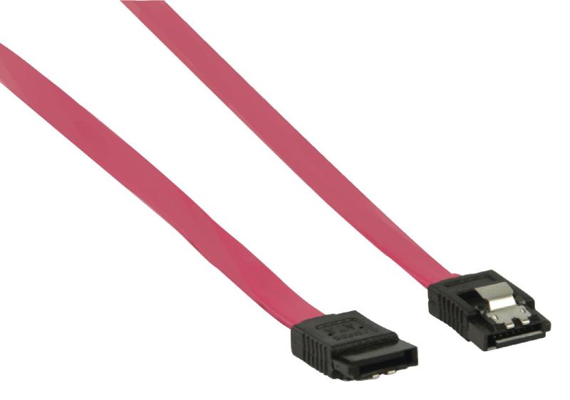 Cable interne PC avec fiche SATA ET fiche SATA 50cm pour connecter un disque dur SATA à la carte mèr - photo 1
