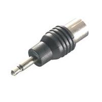 Adaptateur avec fiche Coaxiale 9,5mm Femelle ET fiche Jack 3,5mm Mâle