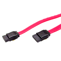 Cable interne PC avec fiche SATA ET SATA 50cm pour connecter un disque dur SATA à la carte mère
