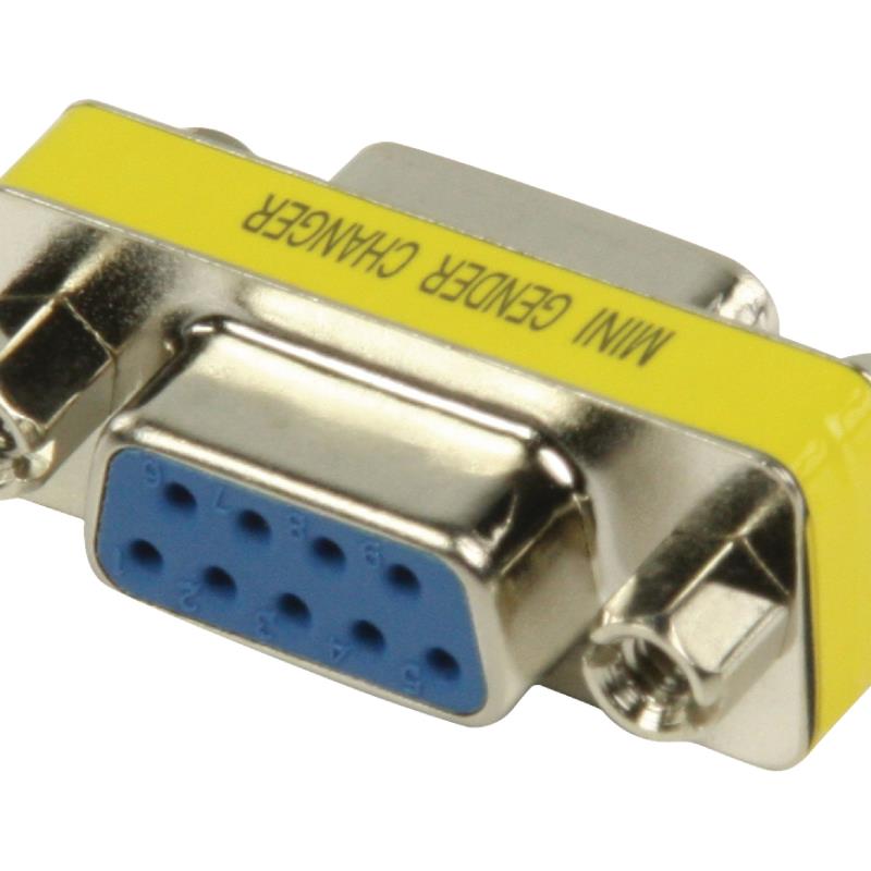 Adaptateur avec fiche SUBD 9pins femelle ET fiche SUBD 9pins femelle - photo 1