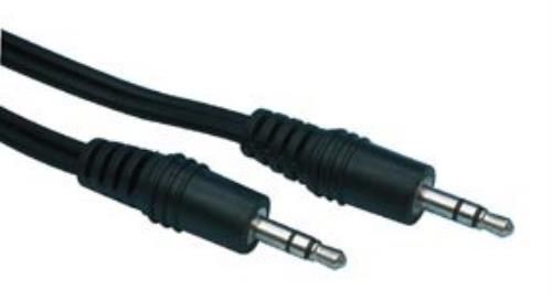 Cable avec fiche Jack 3,5mm stéréo mâle ET fiche Jack 3,5mm stéréo mâle- 10m00 -
