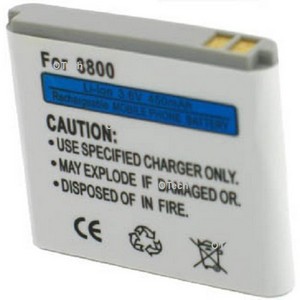 3,6V-400mAh Li-ion
