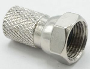 Fiche F à visser 5.5 mm  lot de 5